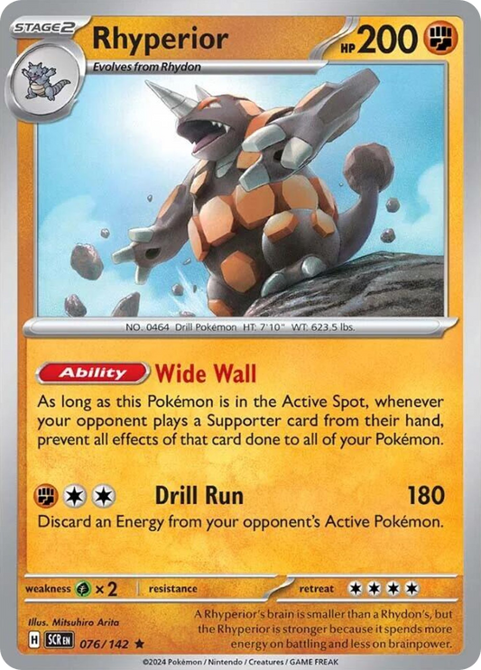 Rhyperior (Special Holo)