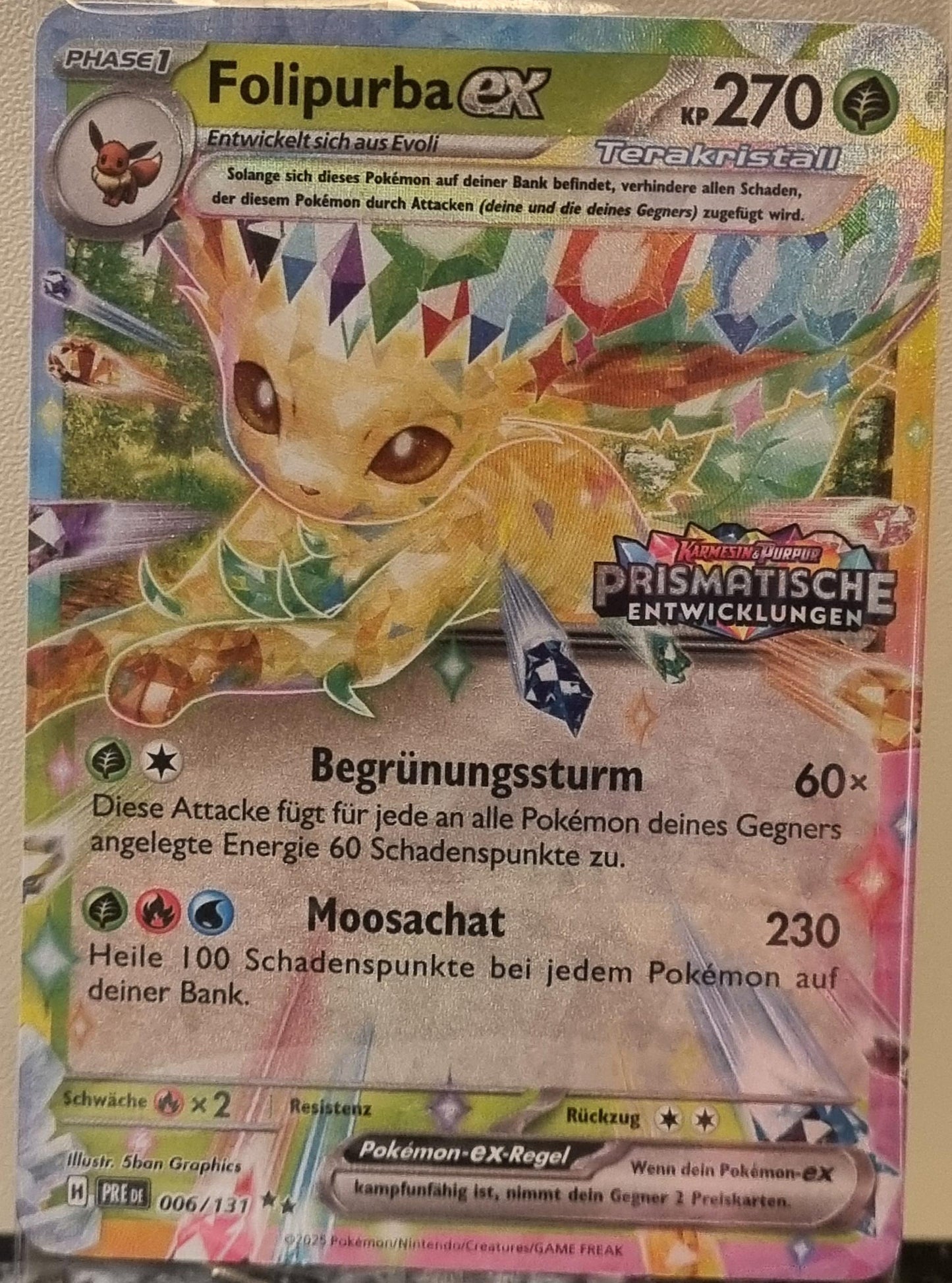 Leafeon ex - Prismatic Evolutions: Additionals (Promo) [xPRE-006]