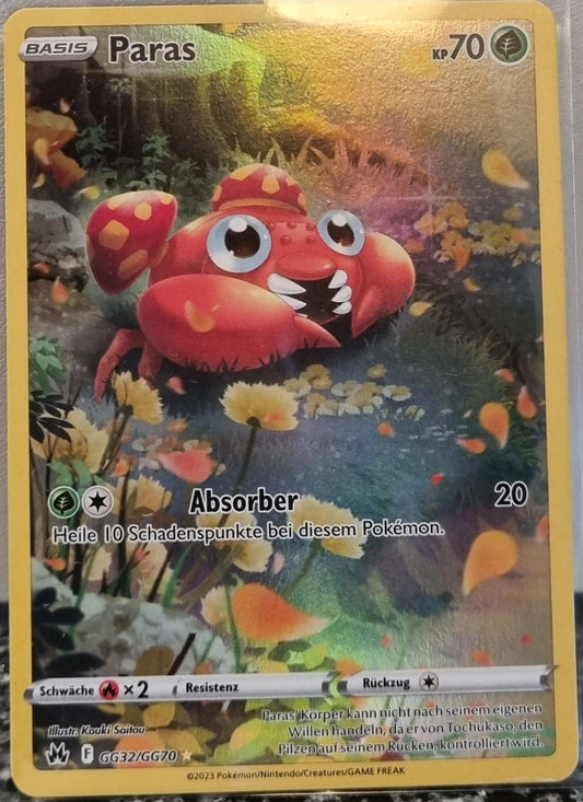 Paras - Crown Zenith (Holo Rare) [CRZ-GG32]