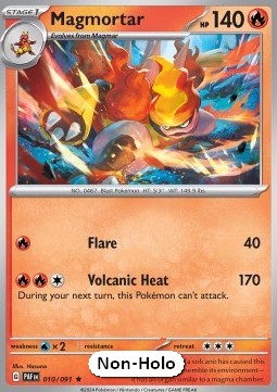 Magmortar - Paldean Fates (Rare) [PAF-010]