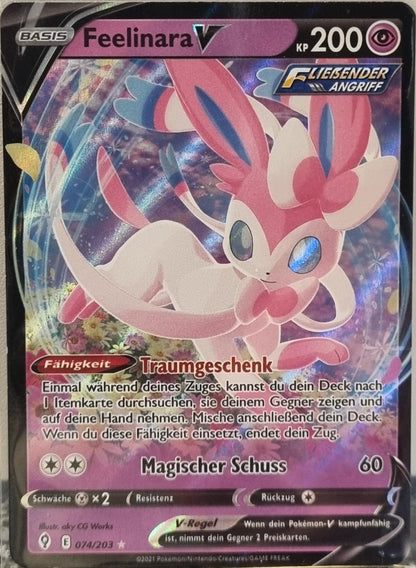 Sylveon V - Evolving Skies (Ultra Rare) [EVS-074]