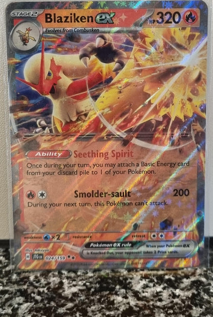 Blaziken ex - Journey Together (Double Rare) [JTG-024]