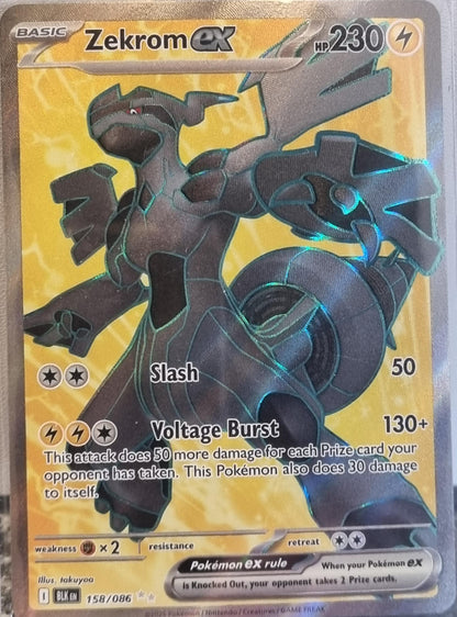 Zekrom ex - Black Bolt (Ultra Rare) [BLK-158]