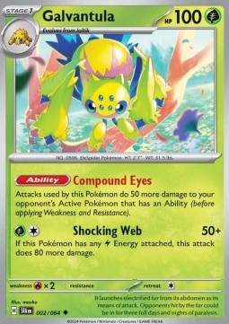 Galvantula - Shrouded Fable (Uncommon) [SFA-002]