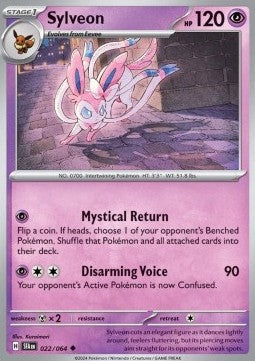 Sylveon - Shrouded Fable (Uncommon) [SFA-022]