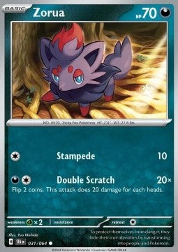 Zorua - Shrouded Fable (Common) [SFA-031]