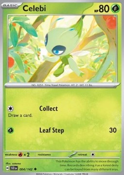 Celebi - Stellar Crown (Uncommon) [SCR-004]