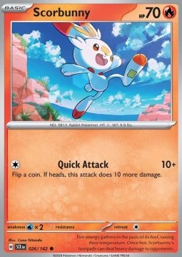 Scorbunny - Stellar Crown (Common) [SCR-026]