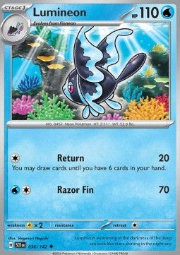 Lumineon - Stellar Crown (Uncommon) [SCR-036]