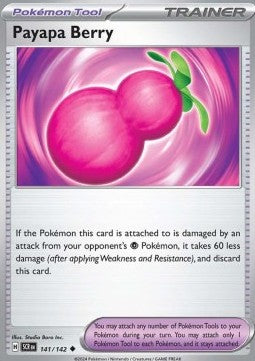 Payapa Berry - Stellar Crown (Uncommon) [SCR-141]