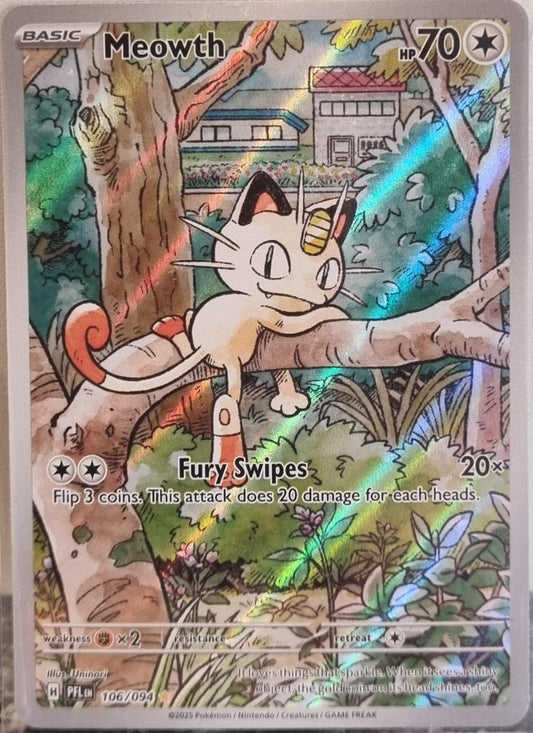Meowth - Phantasmal Flames (Illustration Rare) [PFL-106]
