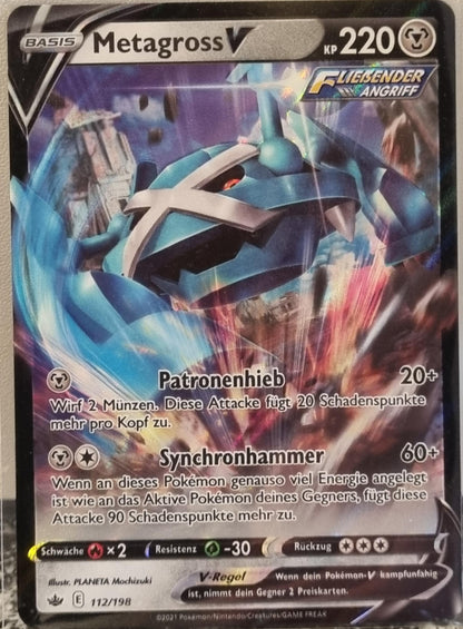 Metagross V - Chilling Reign (Ultra Rare) [CRE-112]