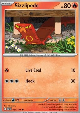 Sizzlipede - Surging Sparks (Common) [SSP-027]