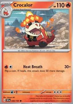 Crocalor - Surging Sparks (Common) [SSP-030]