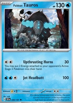 Paldean Tauros - Surging Sparks (Uncommon) [SSP-039]
