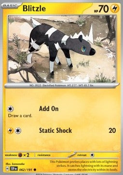 Blitzle - Surging Sparks (Common) [SSP-062]