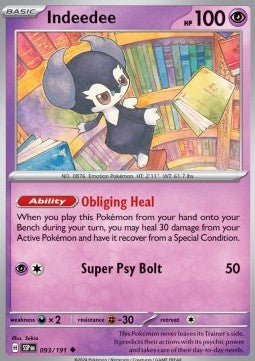 Indeedee - Surging Sparks (Uncommon) [SSP-093]