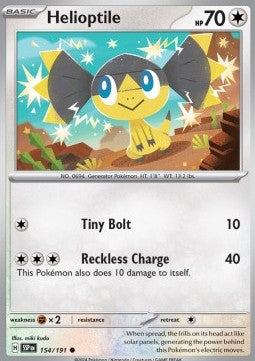 Helioptile - Surging Sparks (Common) [SSP-154]