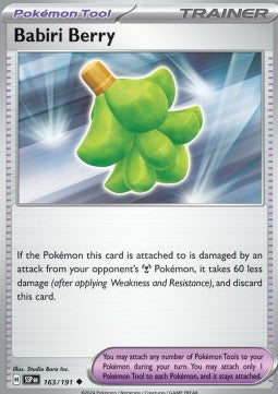 Babiri Berry - Surging Sparks (Uncommon) [SSP-163]