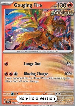 Gouging Fire - Surging Sparks (Rare) [SSP-038]