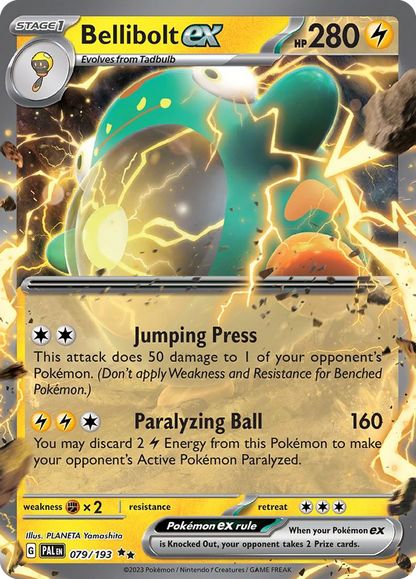 Bellibolt ex - Paldea Evolved (Double Rare) [PAL-079]