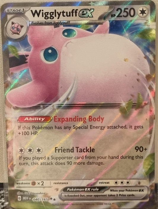 Wigglytuff ex - 151 (Double Rare) [MEW-040]