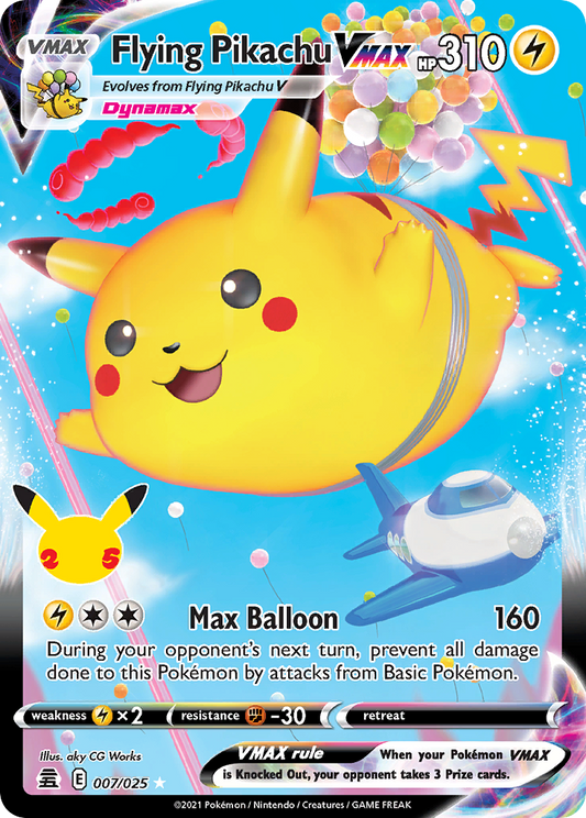 Flying Pikachu VMAX - Celebrations (Ultra Rare) [CEL-007]
