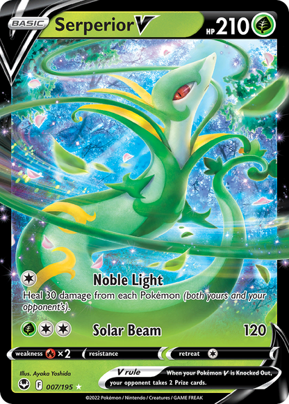 Serperior V - Silver Tempest (Ultra Rare) [SIT-007]