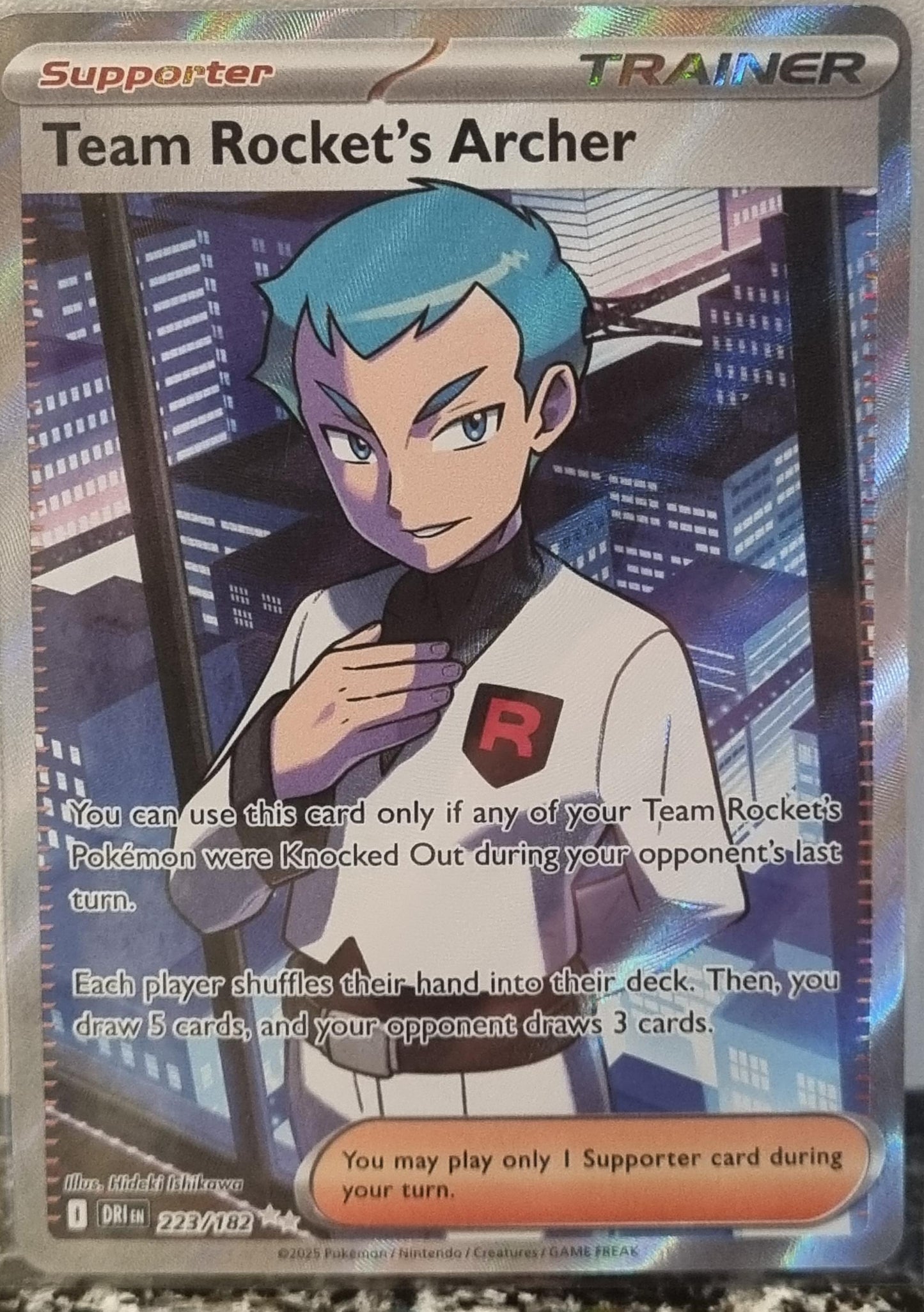 Team Rocket's Archer - Destined Rivals (Ultra Rare) [DRI-223]