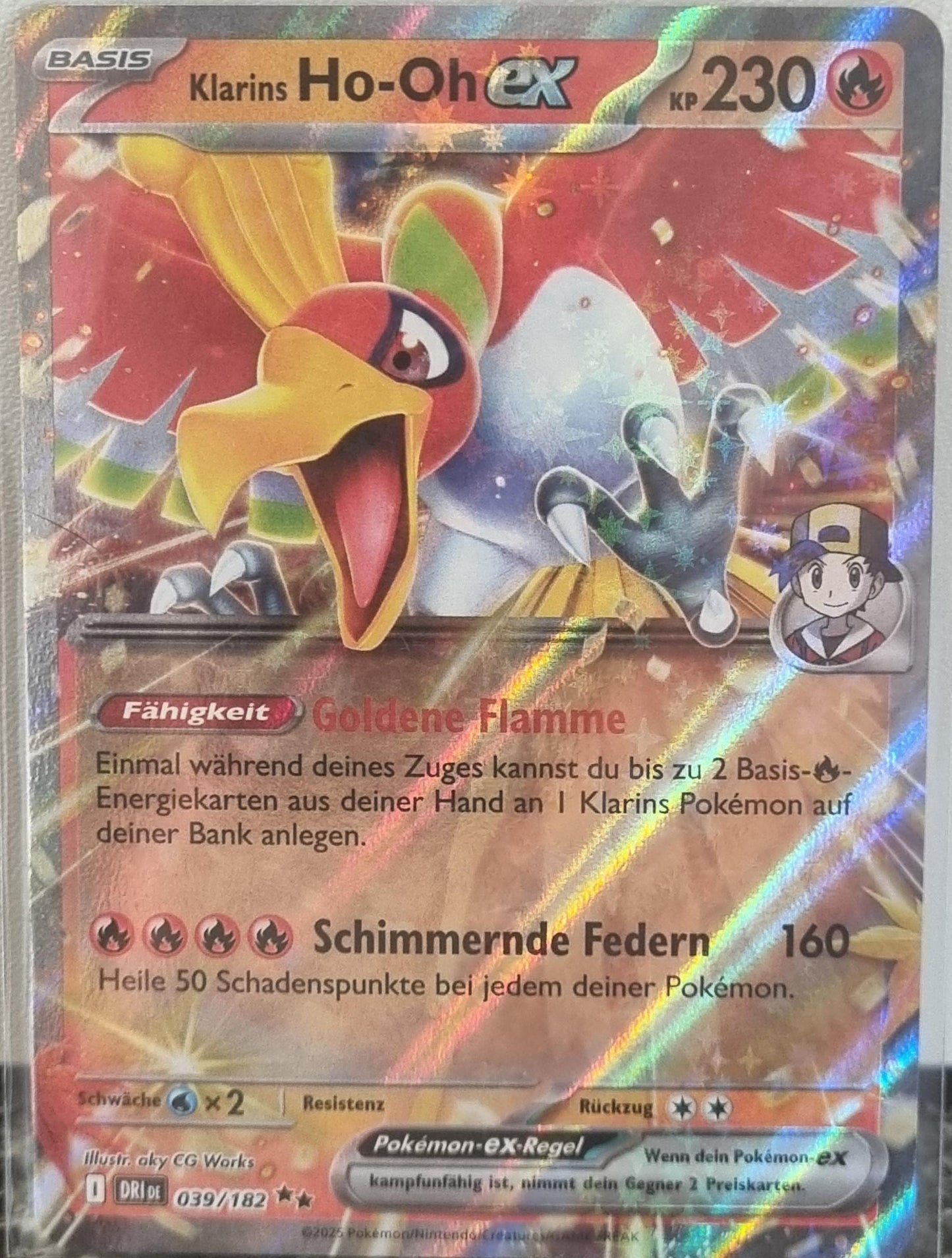 Ethan's Ho-Oh ex - Destined Rivals (Double Rare) [DRI-039]