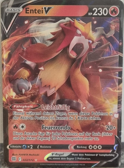 Entei V - Brilliant Stars (Ultra Rare) [BRS-022]
