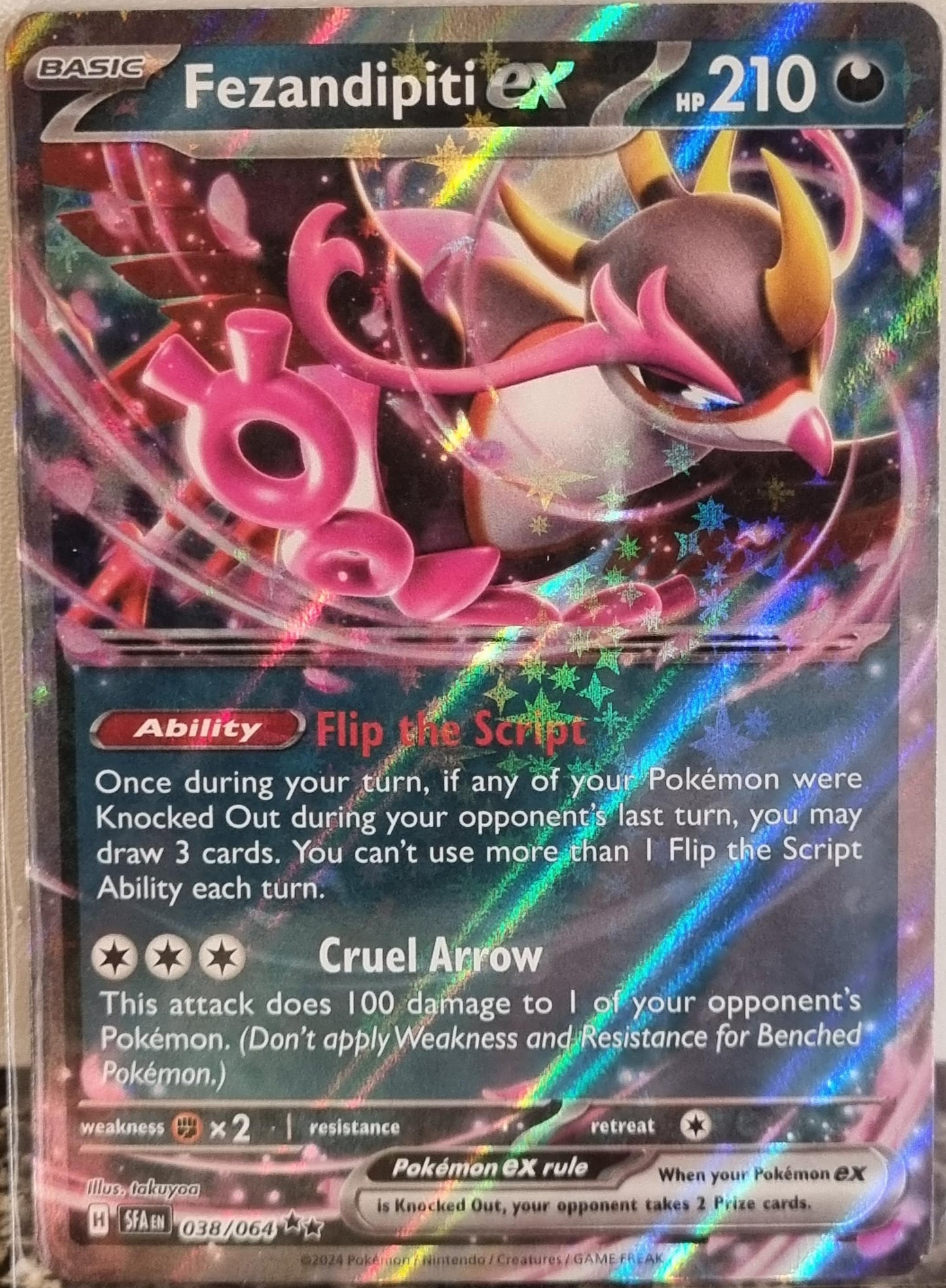 Fezandipiti ex - Shrouded Fable (Double Rare) [SFA-038]