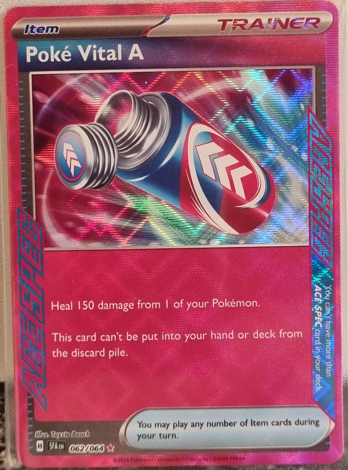 Poké Vital A - Shrouded Fable (ACE Rare) [SFA-062]