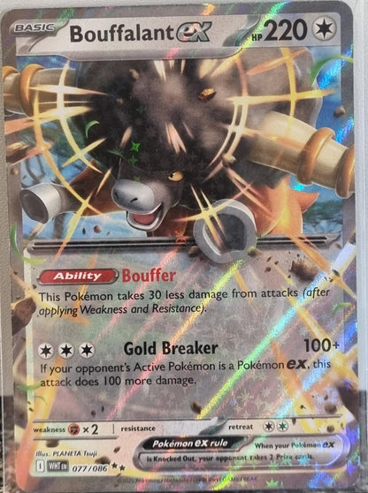 Bouffalant ex - White Flare (Double Rare) [WHT-077]