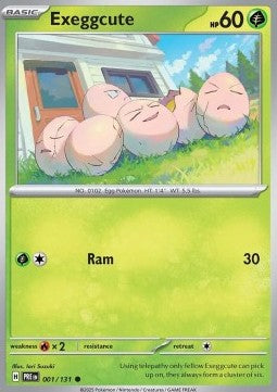 Exeggcute - Prismatic Evolutions (Common) [PRE-001]