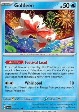 Goldeen - Prismatic Evolutions (Common) [PRE-020]