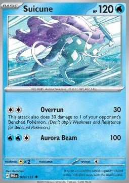 Suicune - Prismatic Evolutions (Uncommon) [PRE-024]