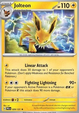 Jolteon - Prismatic Evolutions (Rare) [PRE-029]