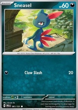 Sneasel - Prismatic Evolutions (Common) [PRE-061]