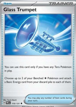 Glass Trumpet - Prismatic Evolutions (Uncommon) [PRE-110]