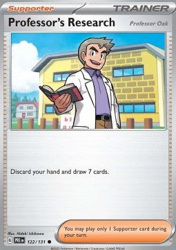 Professor's Research - Professor Oak - Prismatic Evolutions (Common) [PRE-122]
