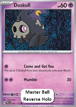 Duskull - Prismatic Evolutions: Additionals (Common) [xPRE-035]