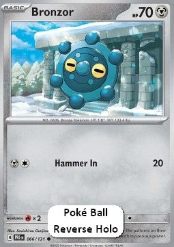 Bronzor - Prismatic Evolutions: Additionals (Common) [xPRE-066]