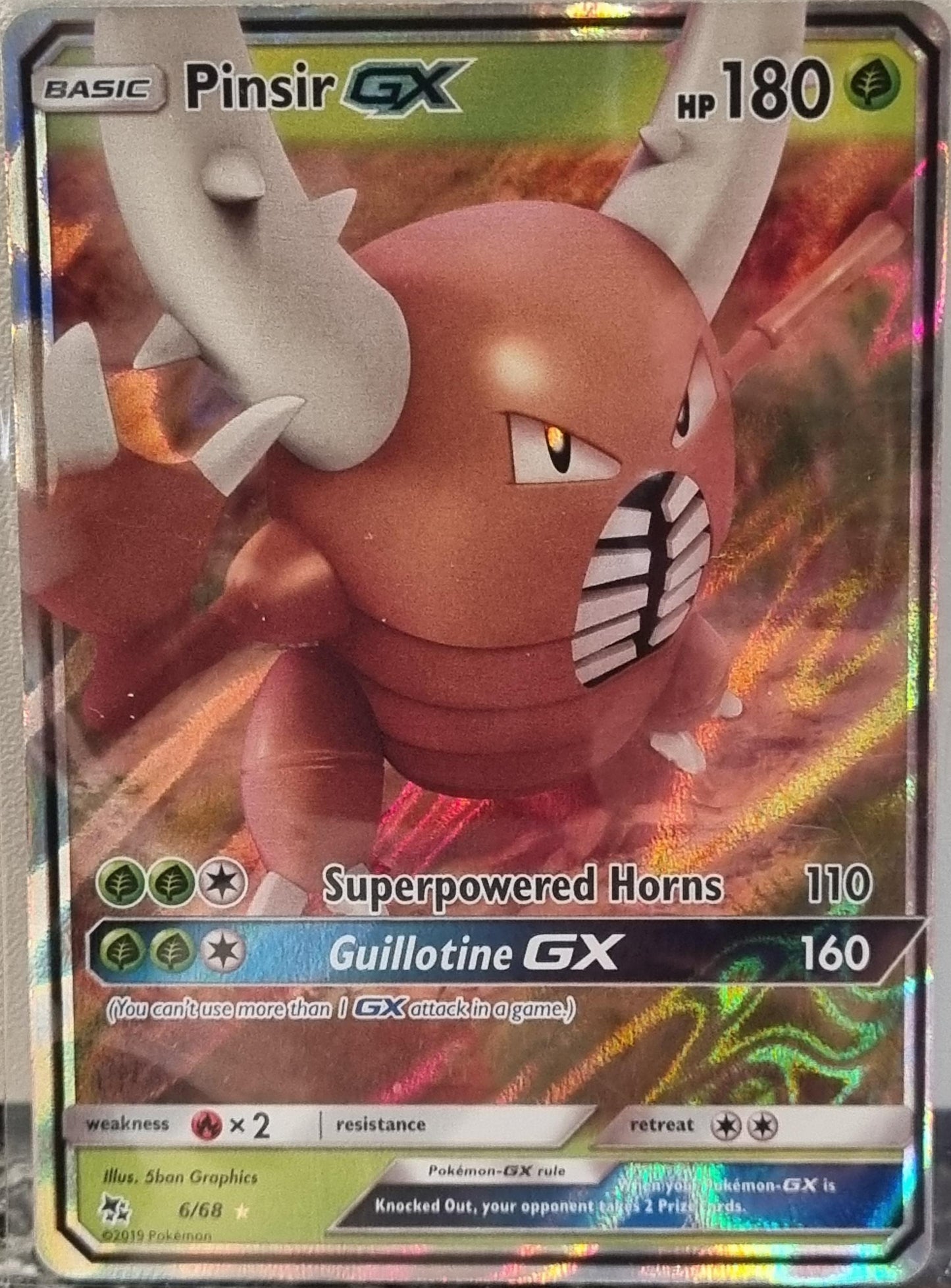 Pinsir GX - Hidden Fates (Ultra Rare) [HIF-6]