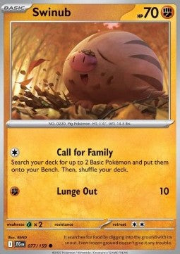 Swinub - Journey Together (Common) [JTG-077]