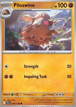 Piloswine - Journey Together (Common) [JTG-078]