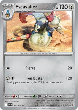 Escavalier - Journey Together (Uncommon) [JTG-102]