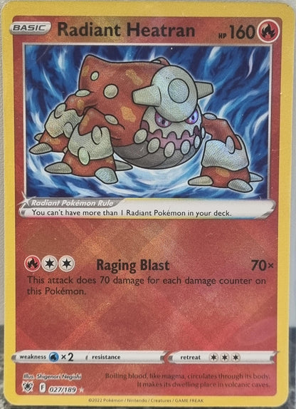 Radiant Heatran - Astral Radiance (Ultra Rare) [ASR-027]