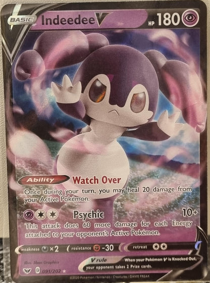 Indeedee V - Sword & Shield (Ultra Rare) [SSH-91]