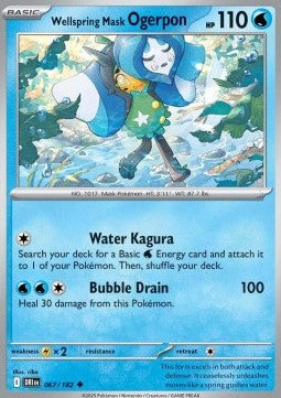 Wellspring Mask Ogerpon - Destined Rivals (Uncommon) [DRI-067]